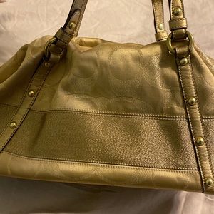 Authentic Vintage Coach Bag with Glimmer